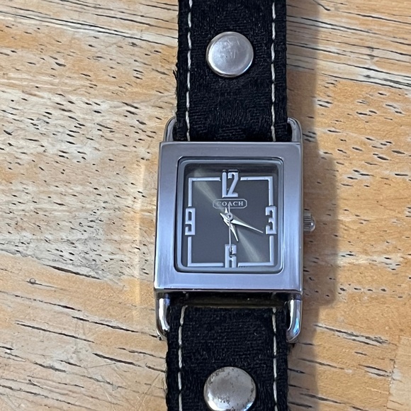 Coach Women’s Watch Monogram Leather - WORKS